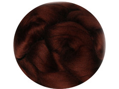 Шоколад. Пряжа superwash, 100 грамм